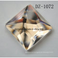 Square Flat Back Glass Stone for Wedding Dress